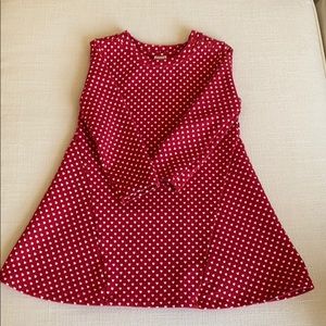 Baby Gap Red Dress with hearts